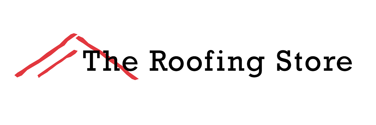 the roofing store logo